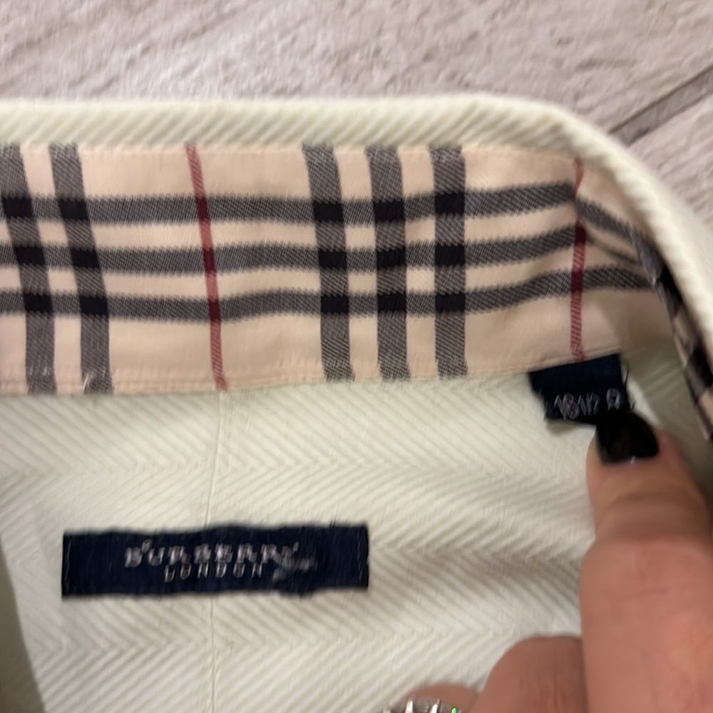 Burberry Button Down - image 3
